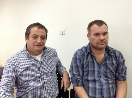 큐어의 공동대표인 모셰 엘바즈 씨(Moshe Elbaz)와 우리 그린즈버그 씨(Uri Grinzberg)