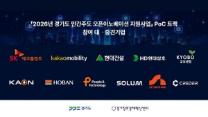 경기도-경기혁신센터, ‘2026 경기도 민간주도 오픈이노베이션’ 스타트업 17개사 선정 및 협약 체결