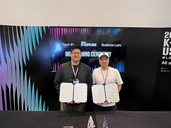 팀91, 美 스케일런스 랩스와 MOU…K-콘텐츠 IP 북미 시장 진출 가속화