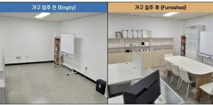 코스포·오늘의집·아산나눔재단, 초기 스타트업 5개사에 업무용 가구 현물 지원