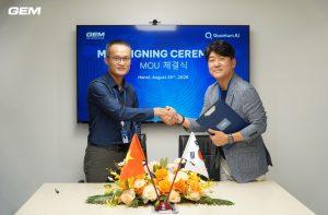 퀀텀에이아이·GEM, 동남아 엔터프라이즈 AI 시장 공략 MOU 체결